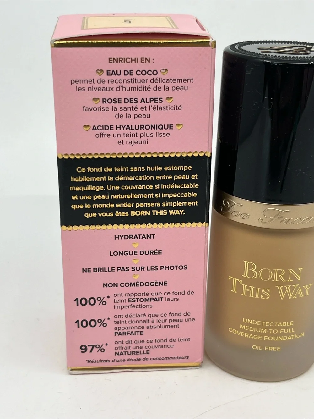 Too Faced Born This Way Oil Free Foundation — Ivory — 1 Oz.